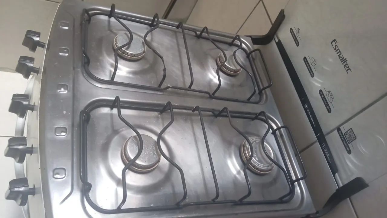 Fogão Esmaltec 4 bocas 