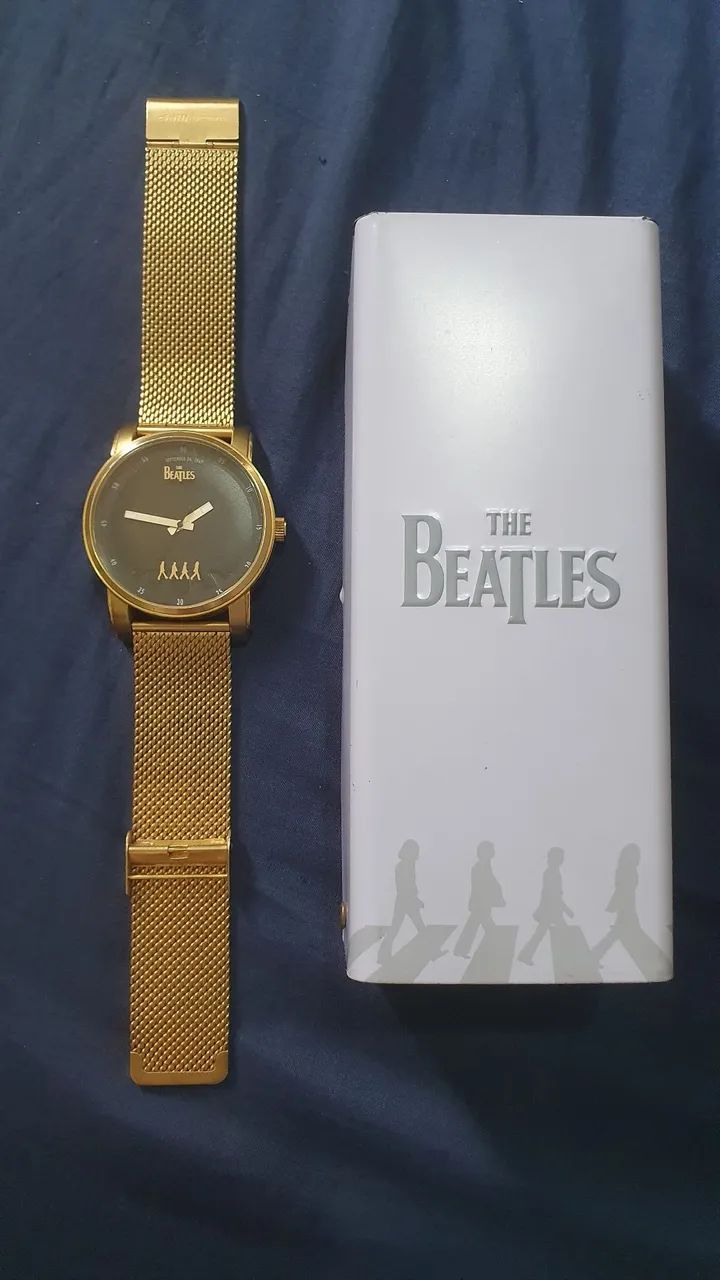 Relogio Chilli Beans The Beatles dourado 2018 ( Edição Limitada )