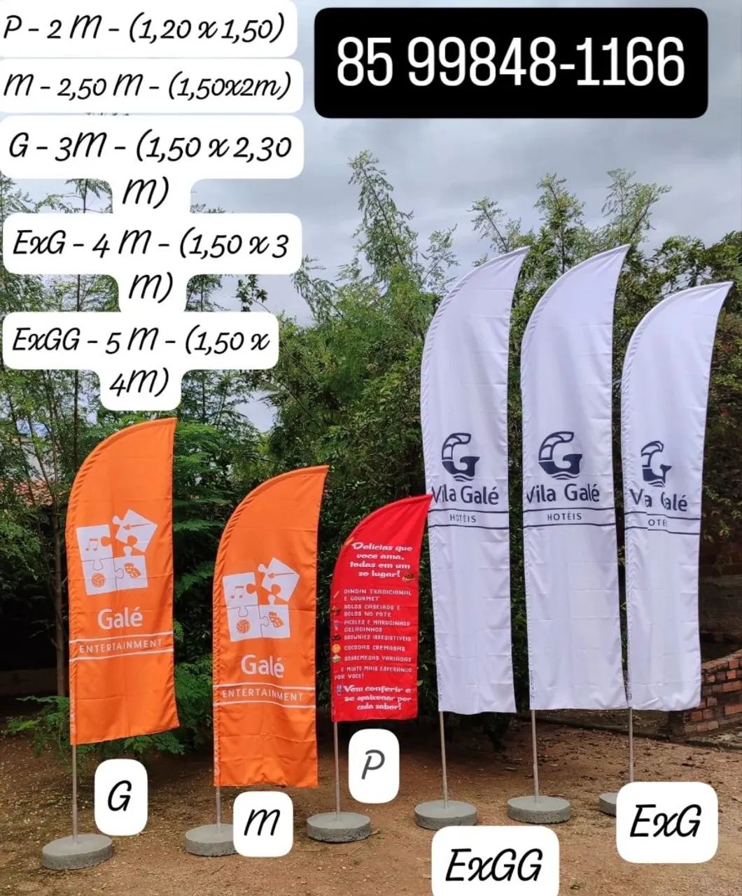 Wind Banner e bandeiras  - Foto 3