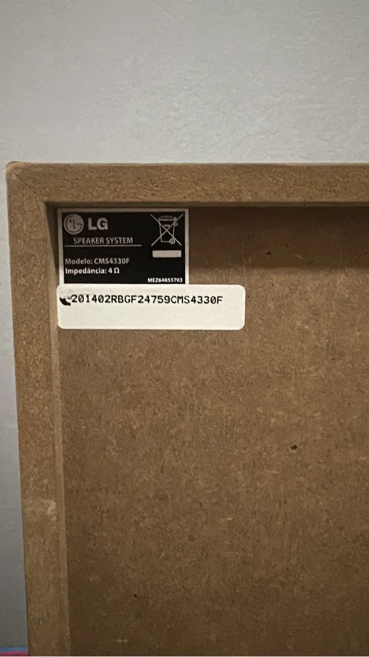 (Par) Caixa de som LG- caixas passivas Excelente estado - Foto 2