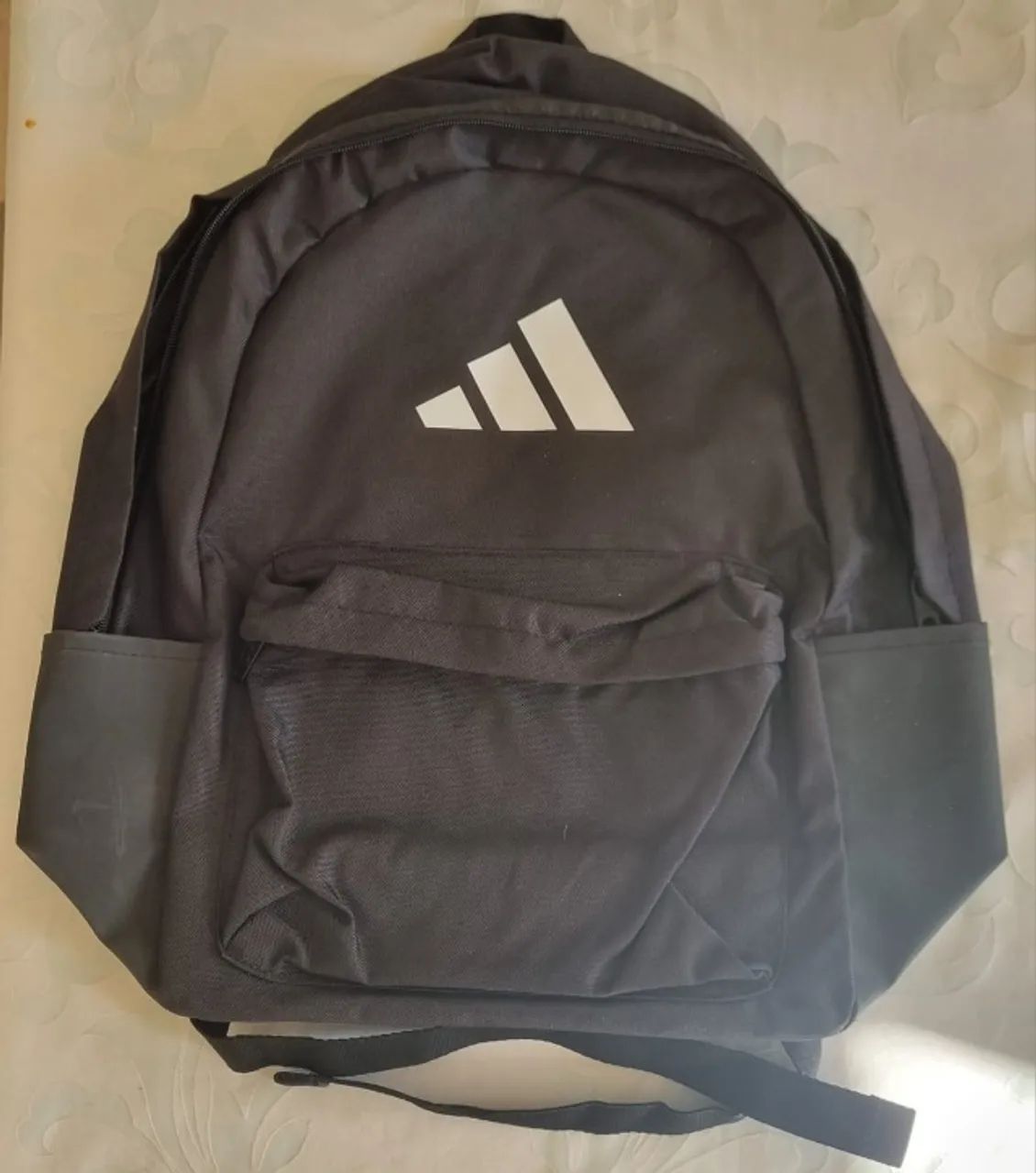 Mochila Classic 3 Bar Adidas - Preta - Nova