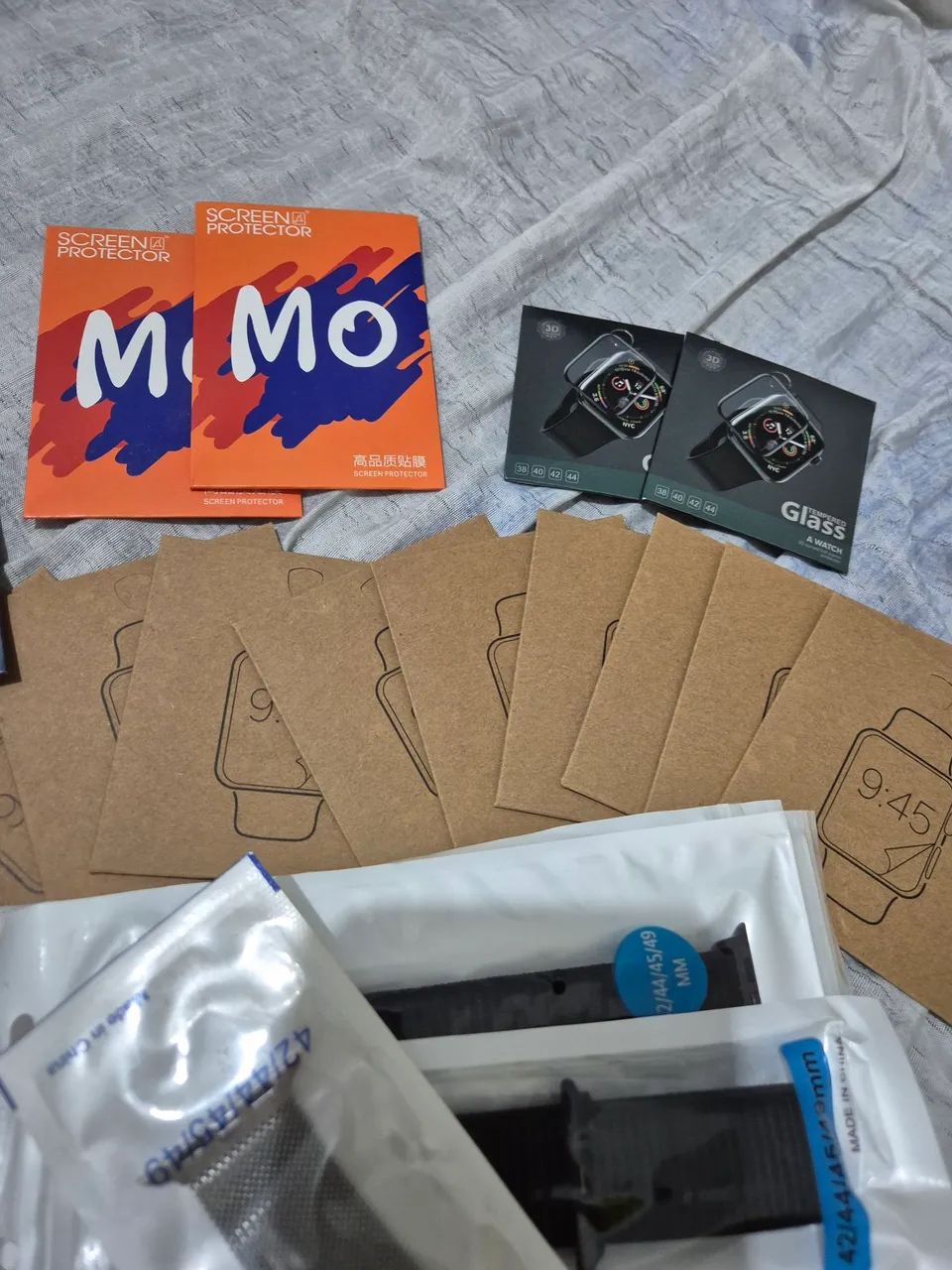 Kit pulseiras e películas de SmartWatch para revenda - Foto 3