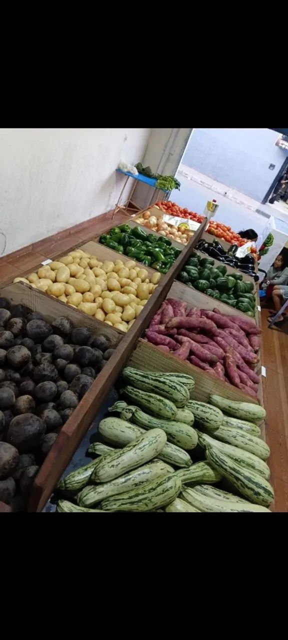 Bancada de verduras 