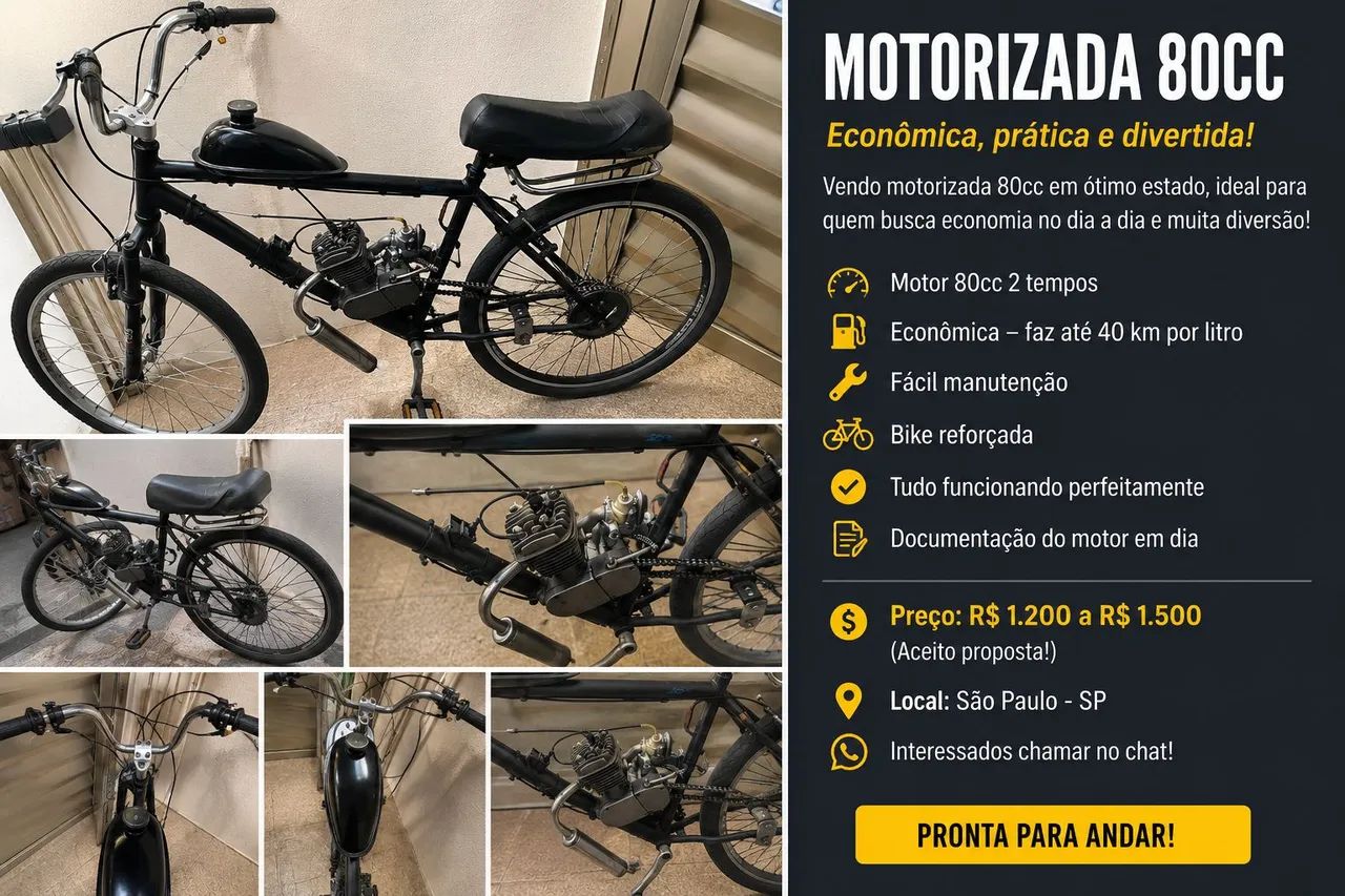 Bike motorizada 