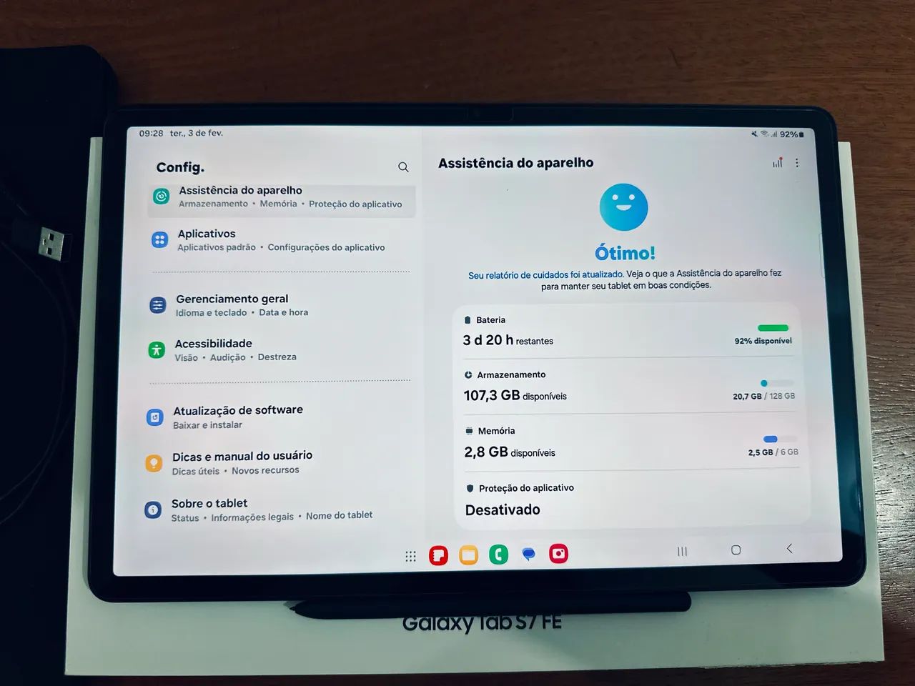 Tablet Samsung s7 FE E S PEN - Foto 4