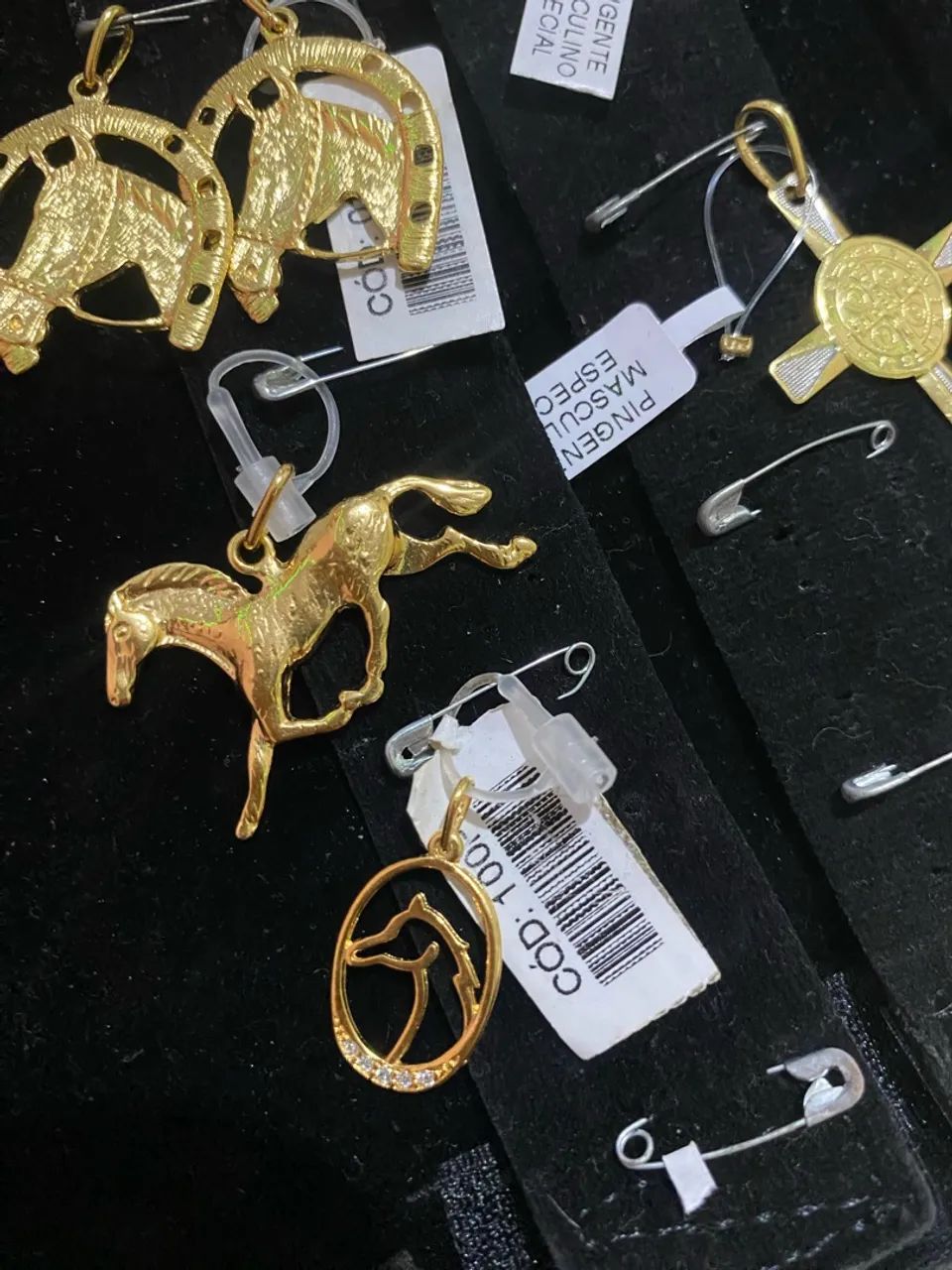 Lote joias JR Folheadas a ouro e Hipoalergênicas  - Foto 5