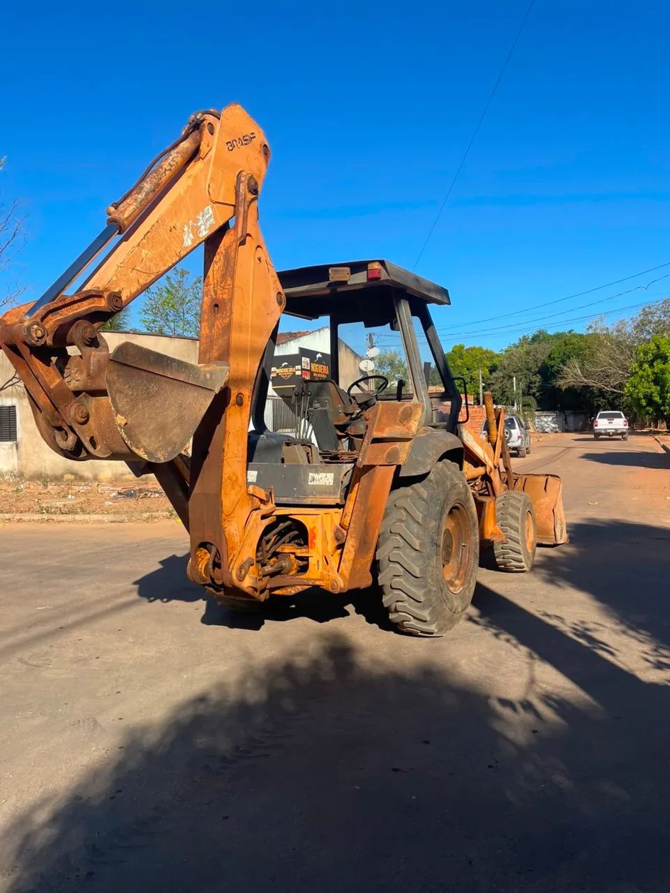 Retroescavadeira 580l 2006 - Foto 2