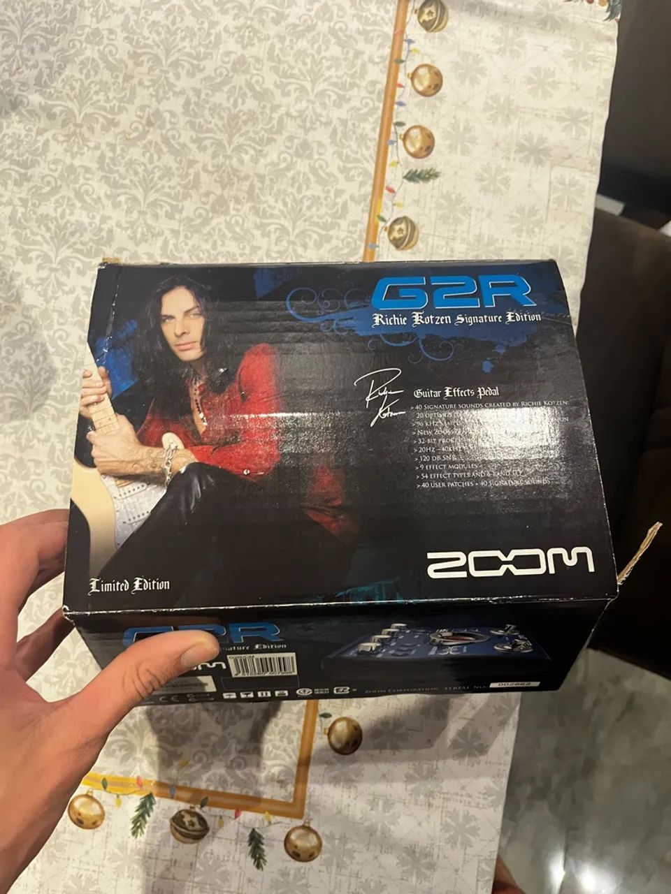 Pedaleira zoom g2r - Instrumentos musicais - Santos Dumont