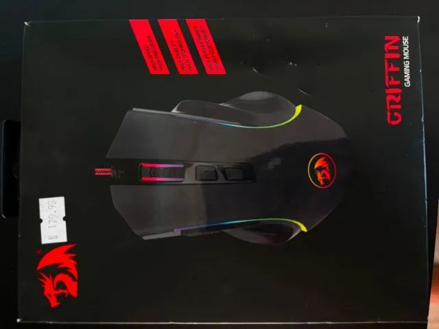 Mouse redragon Griffin com defeito