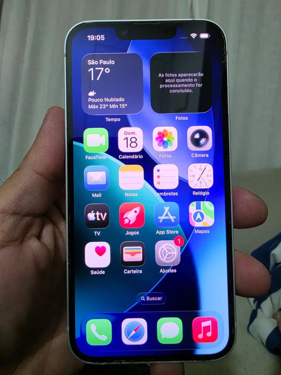 Iphone 16e semi novo 128gb. - Foto 5