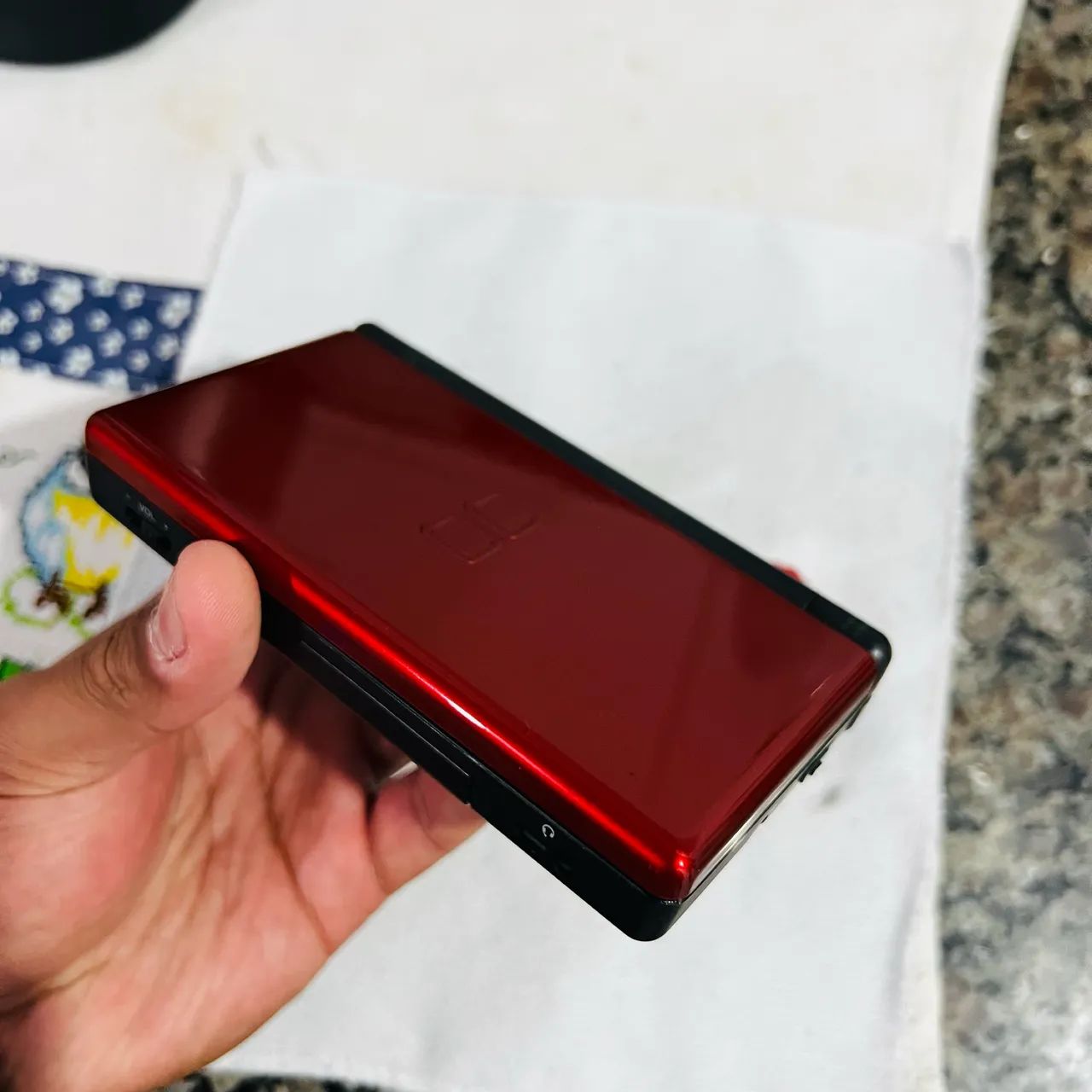 Nintendo DS lite vermelho com mod usbc - Foto 5