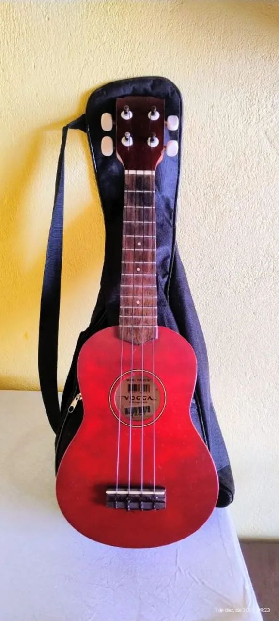 Brand-new ukulele with case