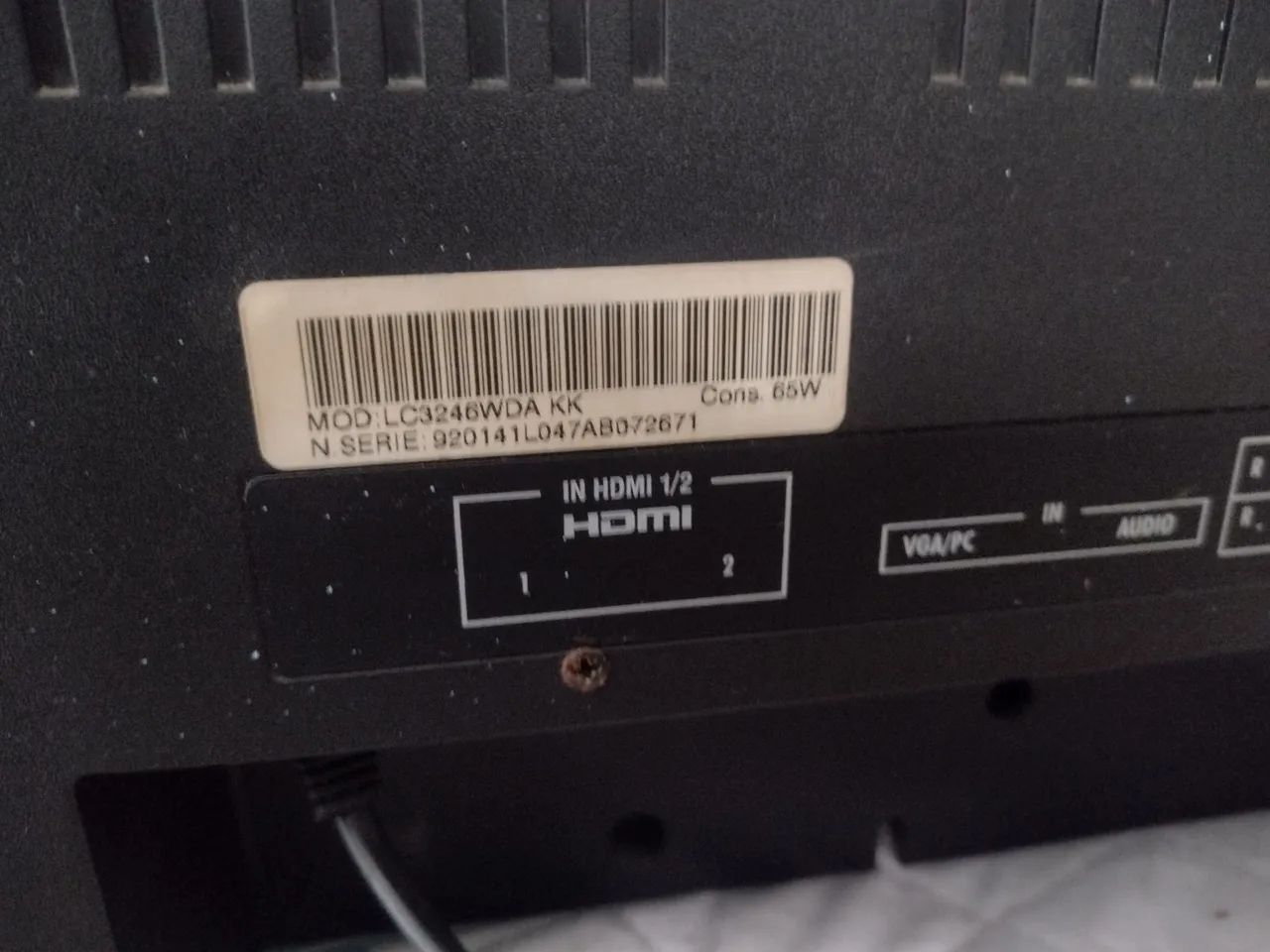 Tv. Semp LCD 32 polegadas não e Smart  - Foto 4