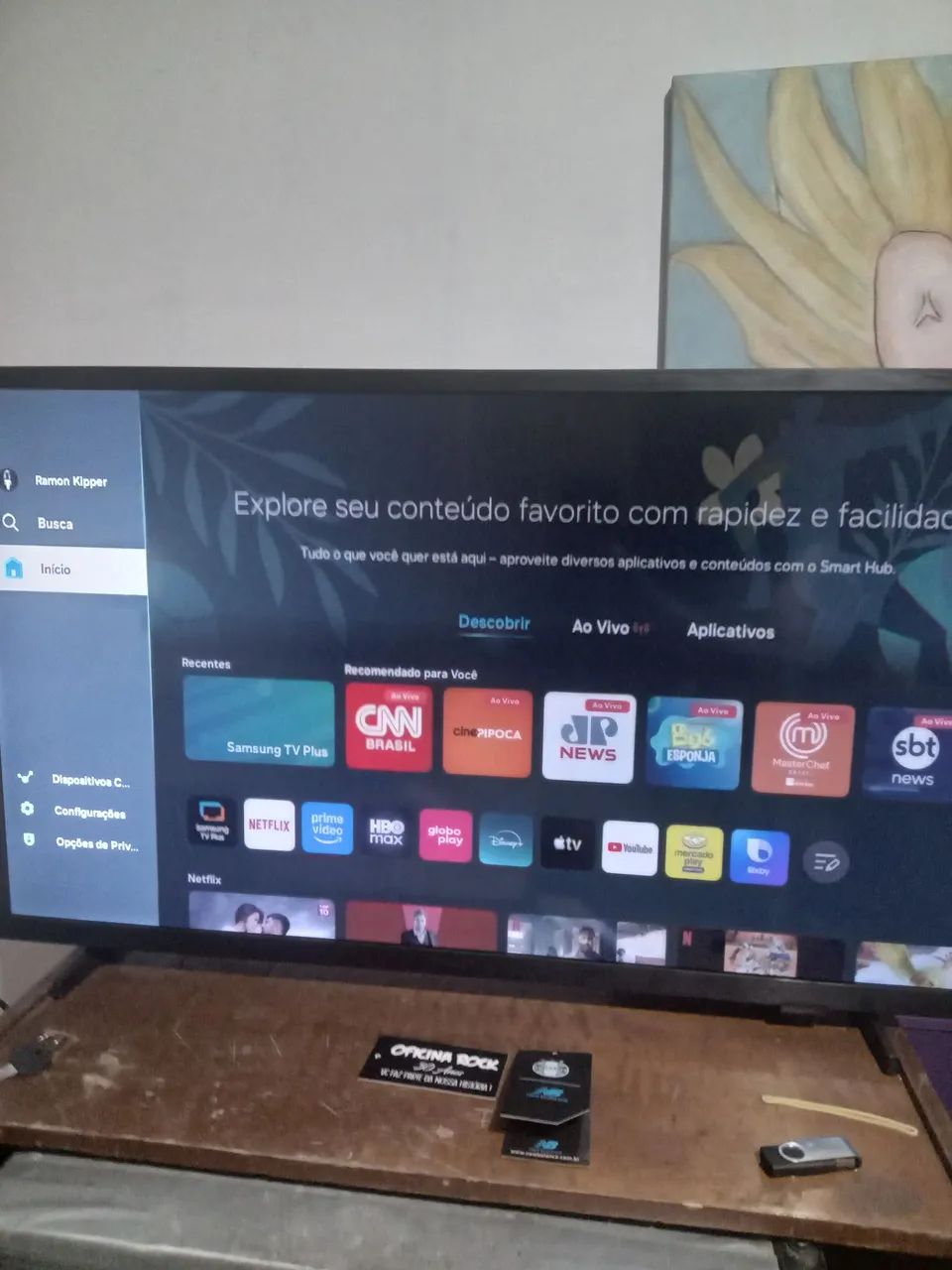 Tv smart samsung 32 polegadas  - Foto 2