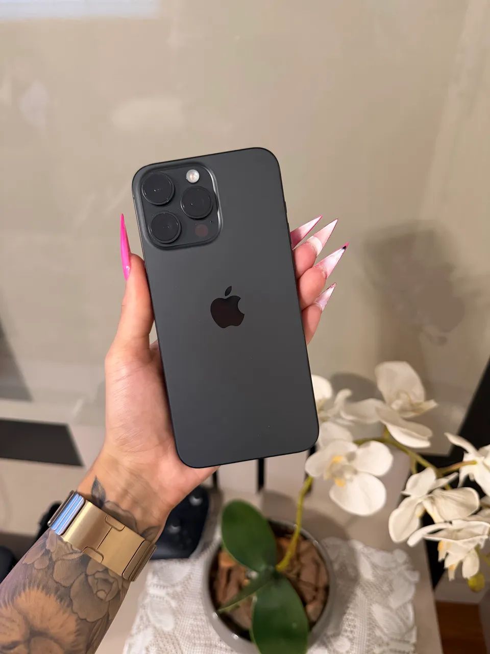 iPhone 15 Pro Max 512gb Preto Garantia Apple  - Foto 2