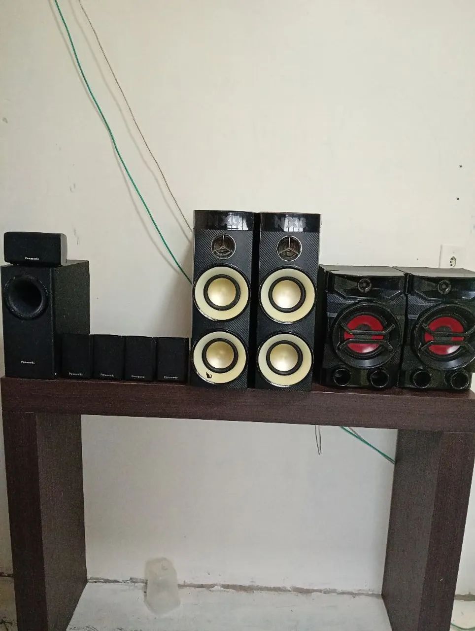 Caixa de som, Philips LG e Panasonic 