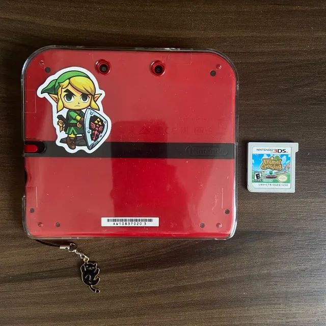 Nintendo 2ds Vermelho Destravado com Acessórios - Foto 3