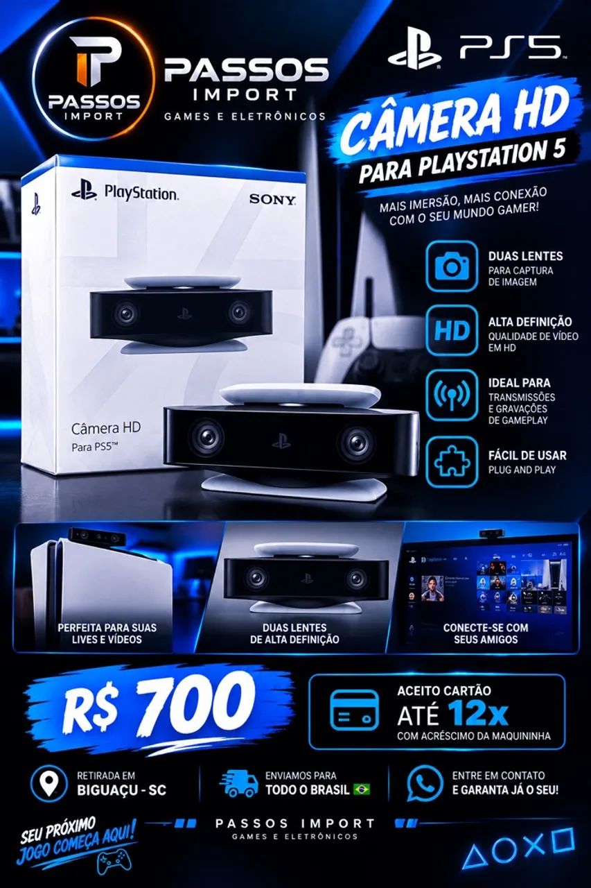 Ps5 Câmera PlayStation 5 