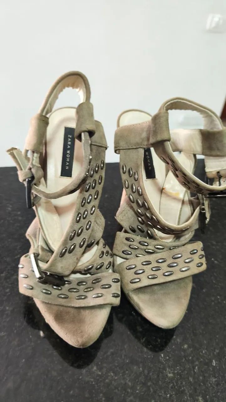 Sandália Zara em Suede  - Foto 2
