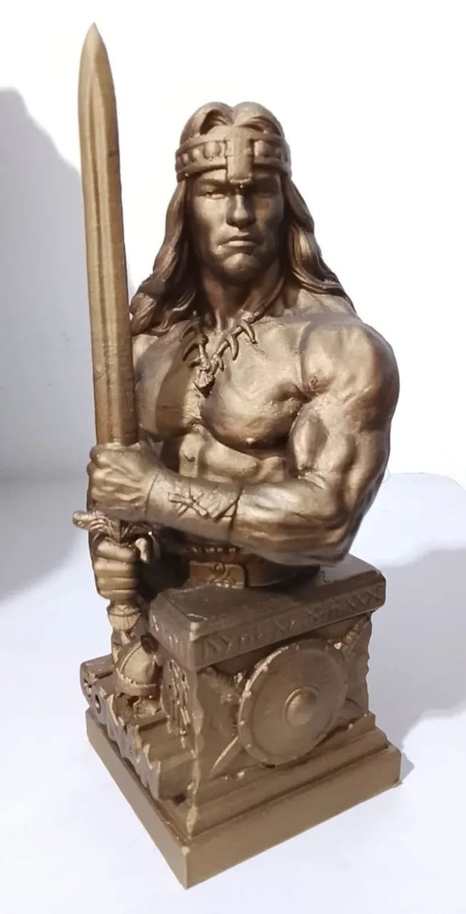 Conan o Bárbaro Busto feito por encomenda - Foto 3