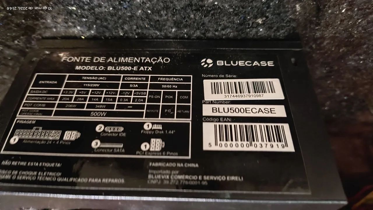 Fonte 500w - Foto 3