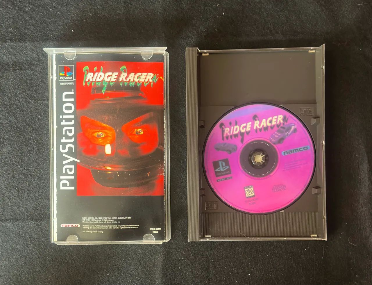 Long Box PlayStation 1 Ridge Race 