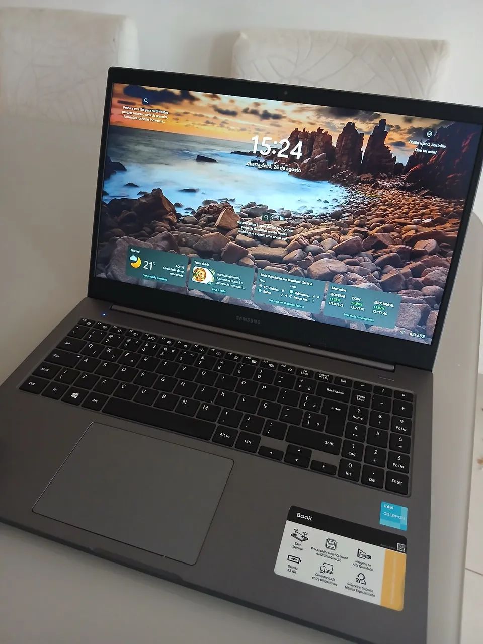 NOTEBOOK SAMSUNG SEMINOVO