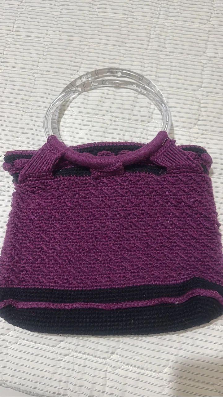 Bolsas de crochê feitas á mão  - Foto 3