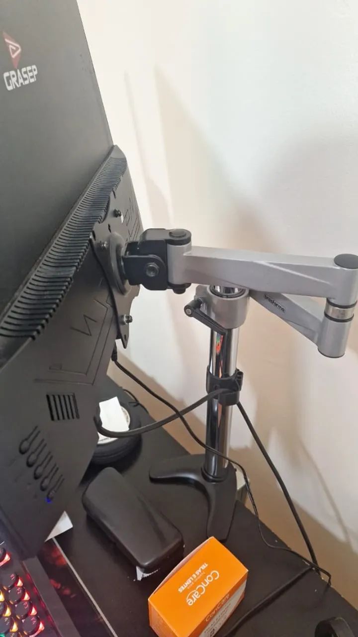 Monitor Grasep D-GM215 com suporte brasforma 22 polegadas - Foto 2