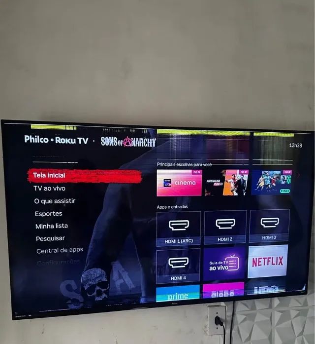 TV PHILCO ROKU 55 POLEGADAS - Foto 3