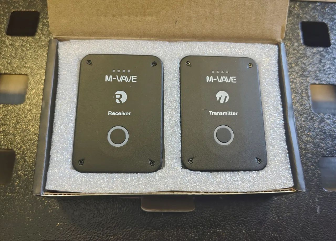 Transmissor e receptor para fone M-Vave  - Foto 2