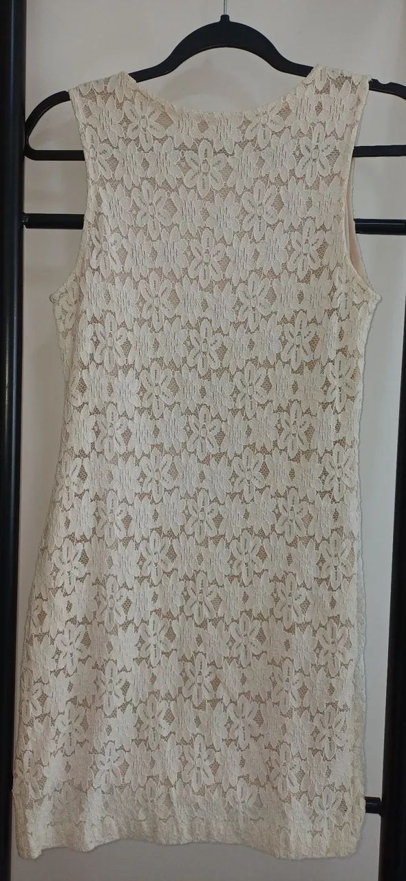 Brecho Reuse Vestido Renda 