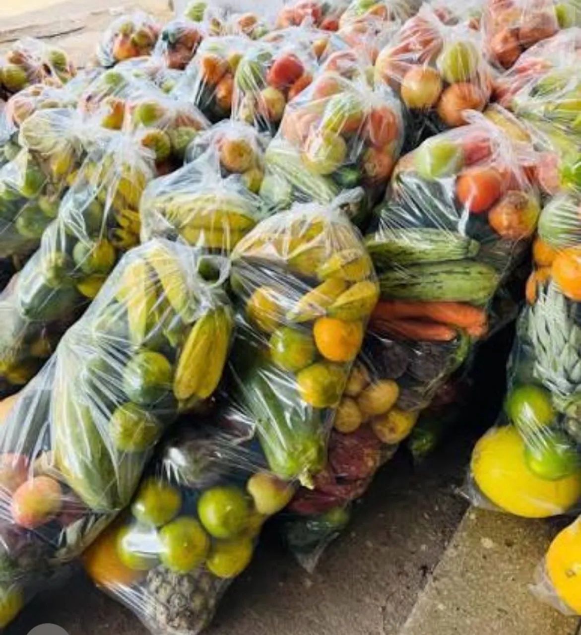 Cestas de frutas e verduras  - Foto 3