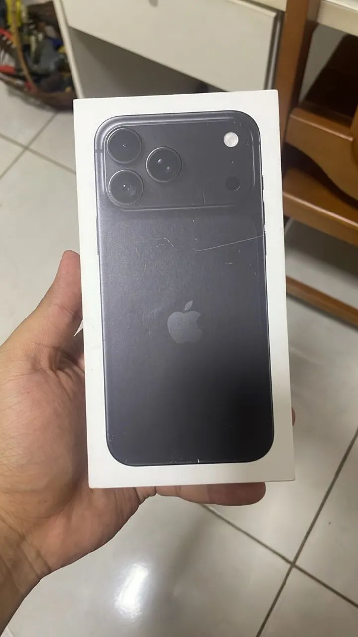 iPhone 18 Pro Max Preto 256 Lacrado  - Foto 3