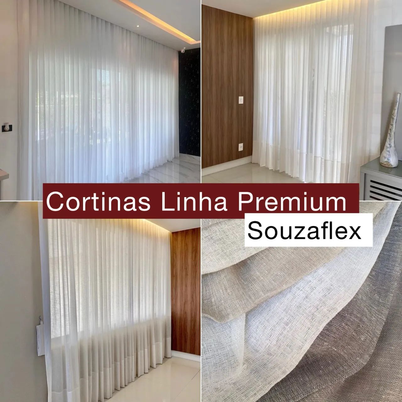 Cortina Transforme seu ambiente com sofisticação, leveza e design moderno