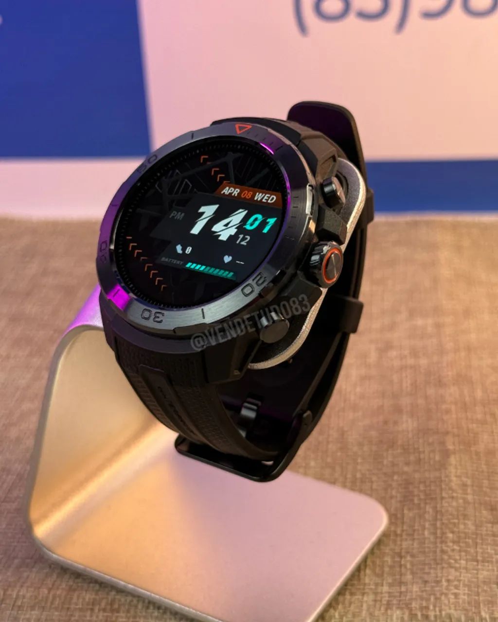 ?  Smartwtach Mibro GS Explorer Gps a prova dágua  - Foto 4