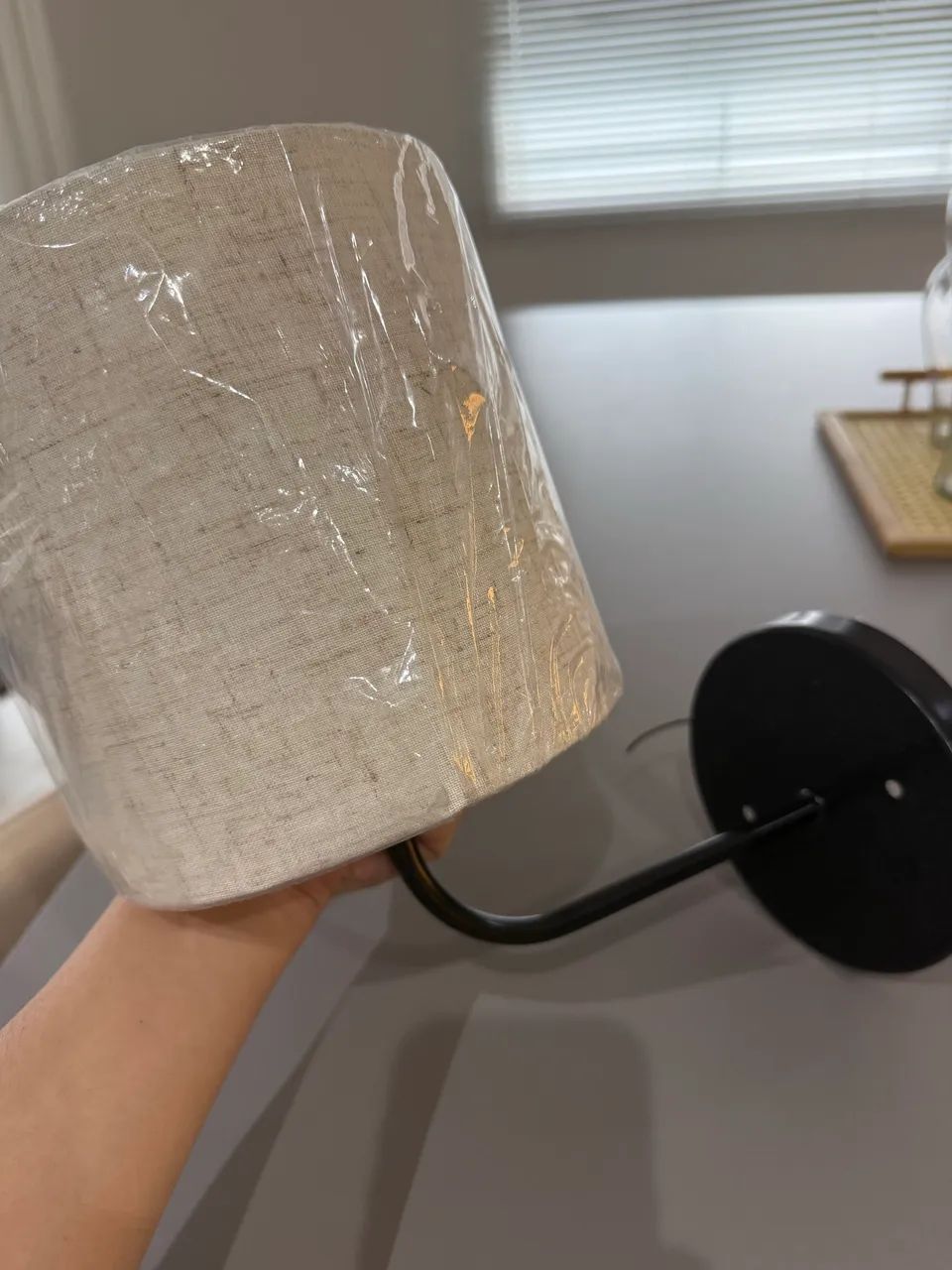 Luminária com cúpula 