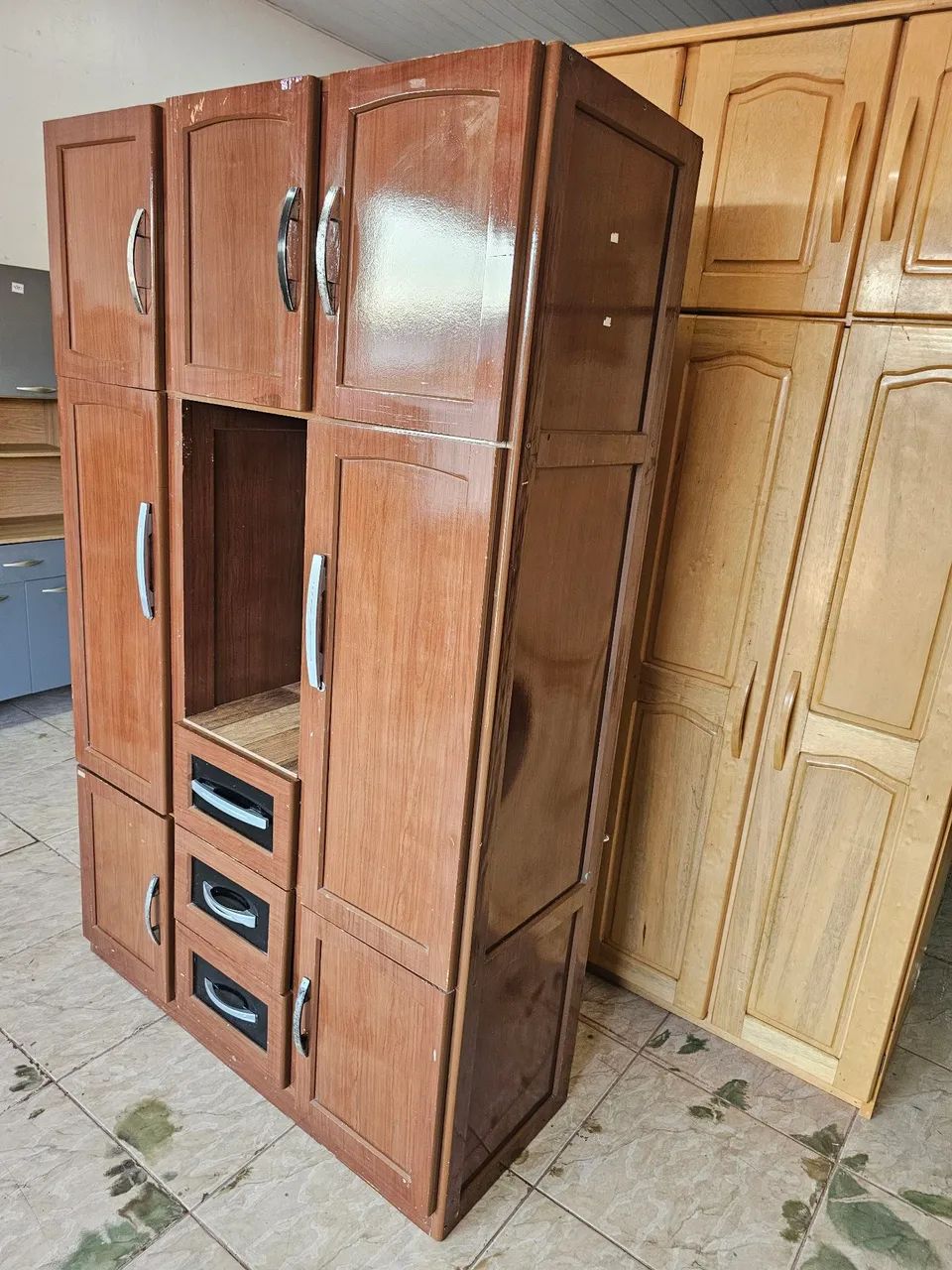 Guarda roupa usado de pinho  - Foto 3