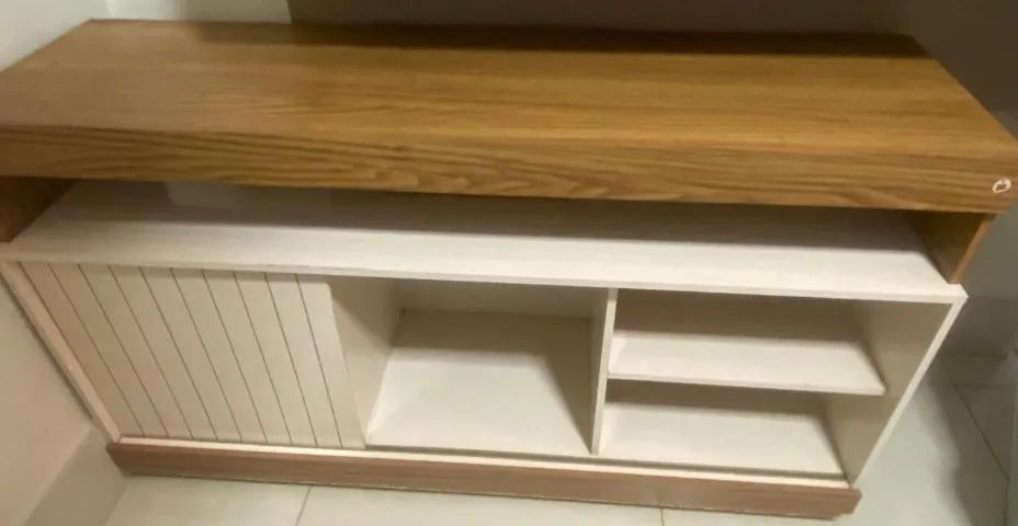 Rack MDF. Três nichos. 