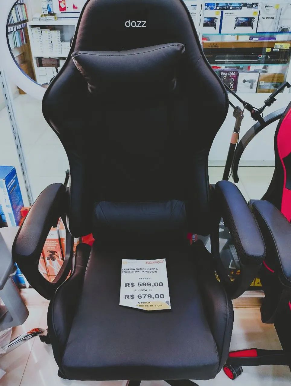 Cadeira gamer Dazz em estoque!
