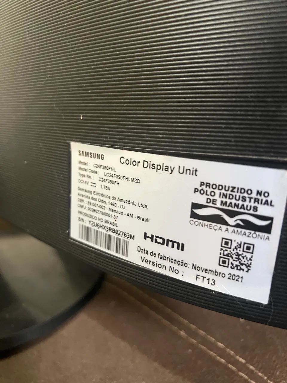 Monitor Samsung 24 polegadas 403004451068334084