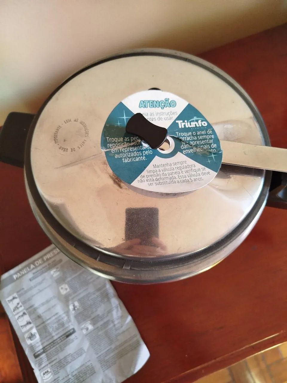 Panela de pressão triunfo 7l  - Foto 3