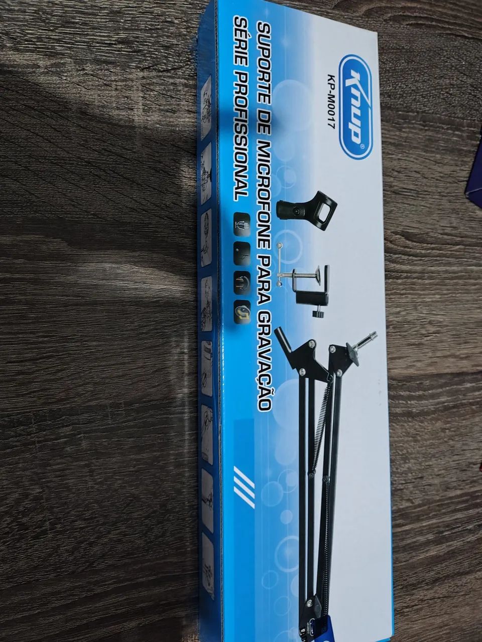 Microfone, suporte e pop filter - Foto 3