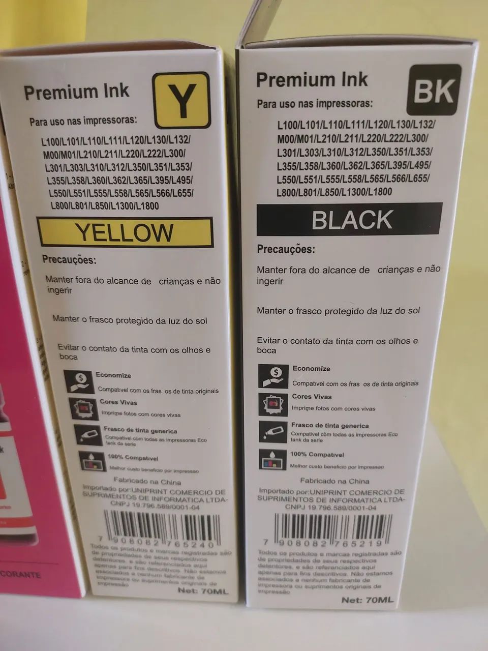 Tintas pra Epson Ecotank L - Foto 2