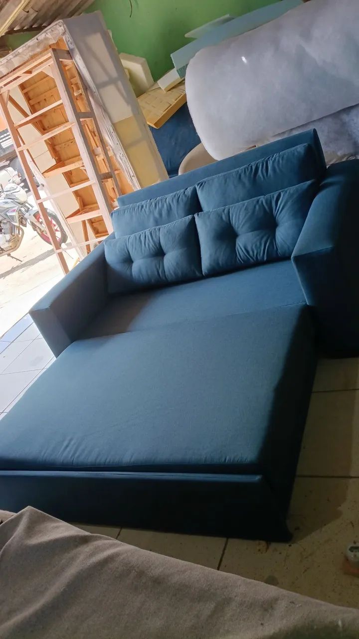 Sofa cama várias cores e médias só por encomenda  - Foto 2