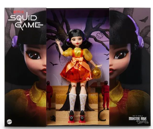 Squid game skullector - Monster High Boneca