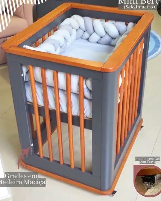 Mini berço Allegrini  - Foto 2
