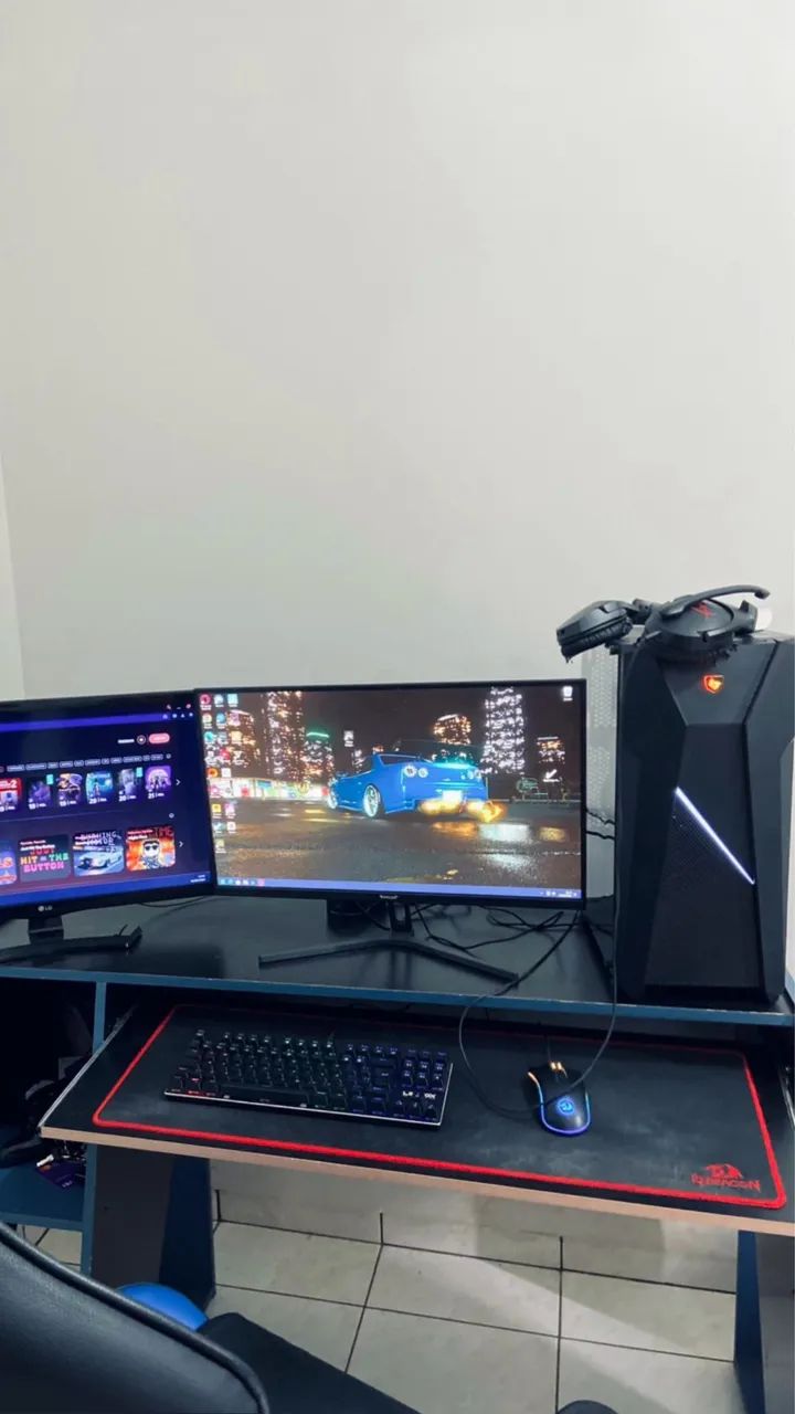 PC RTX 2060 Teclado e Mouse