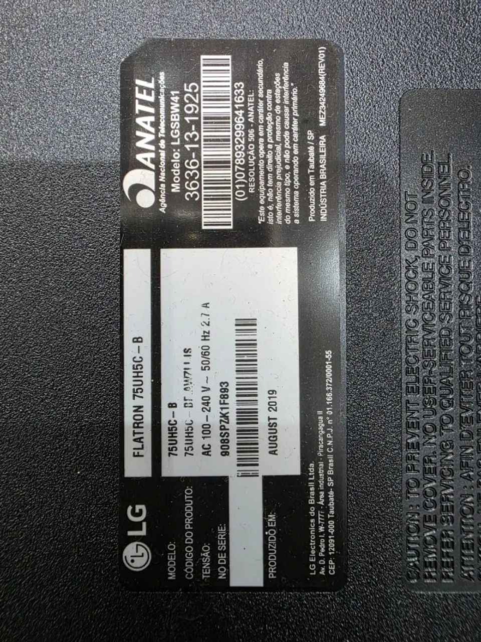 TV Monitor Display 75" Polegadas Samsung - Foto 5