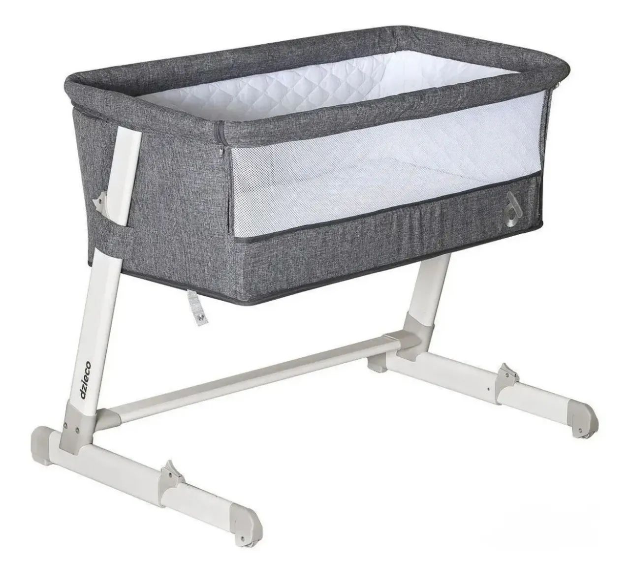 Vendo berço acoplado cama bebê  - Foto 3